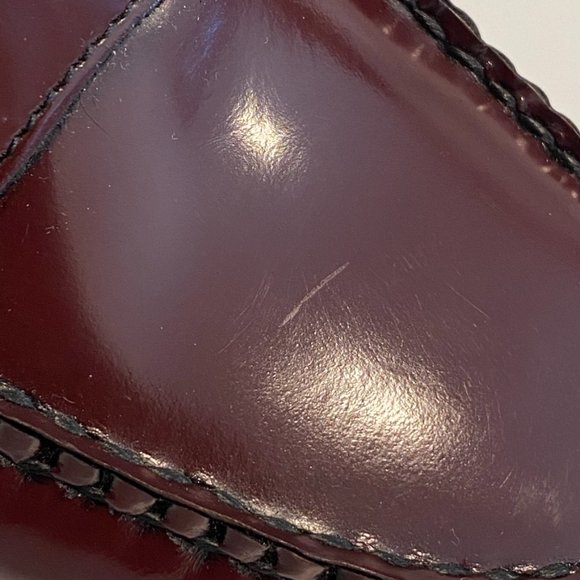 G.H. Bass & Co. Weejun Larson Wine Penny Loafers Size 4 (women’s 6) - Picture 3 of 10